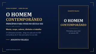 O Homem Contemporâneo