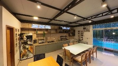 Espaço gourmet — Casa Modernista Casa Inteira Lago Sul Brasília-DF